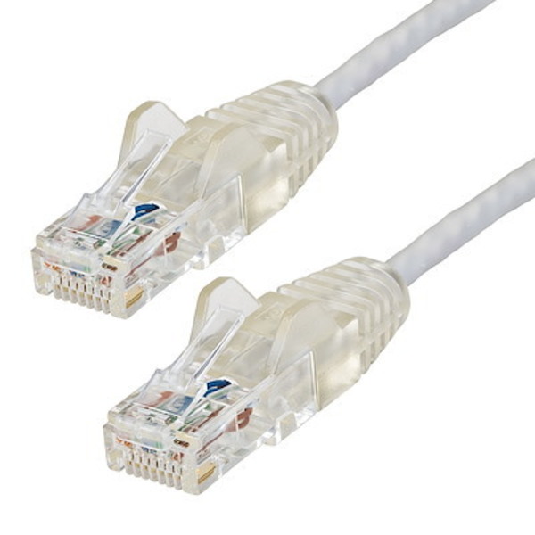 Startech.Com Slim Cat6 Cable Is 36% Thinner Than A Standard Cat 6 Network Cable - N6PAT6INGRS